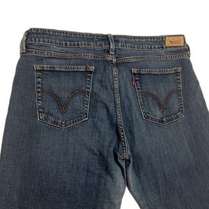 Levi’s 545, Low Boot Cut, 5-Pocket, Belt Loop Jeans, Denim, Size 12 Short